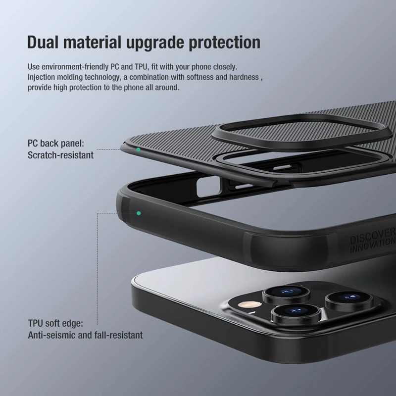 قاب اورجینال ضدضربه Super Frosted Pro نیلکین iPhone 13 Pro Max