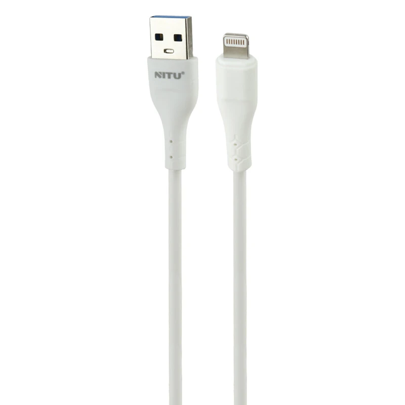 کابل لایتنینگ فست شارژ 2.4 آمپر نیتو NC130 طول 1.2 متر