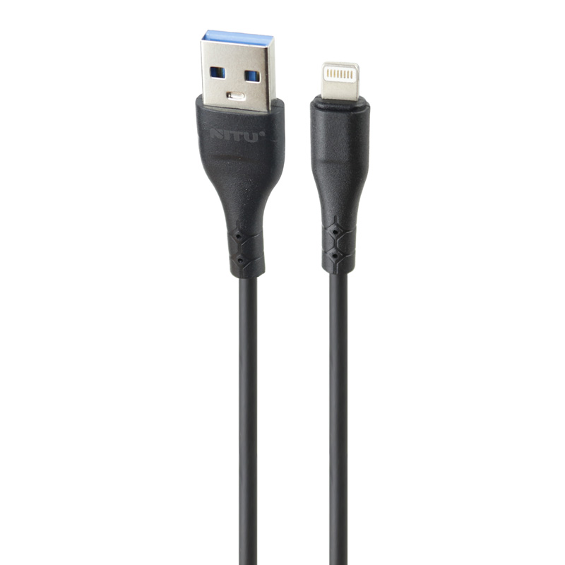 کابل آیفونی فست شارژ Nitu NC130 2.4A 1.2m