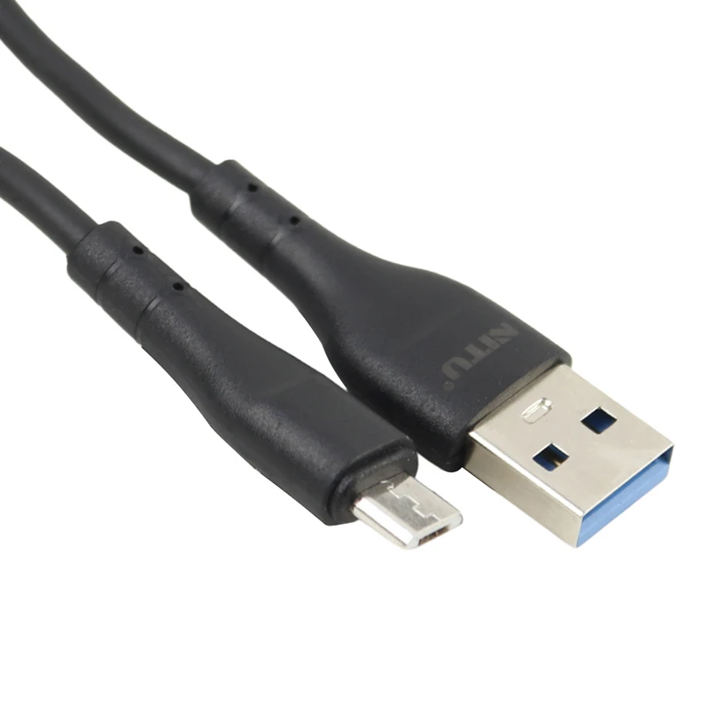 کابل کوتاه میکرو یو اس بی فست شارژ نیتو NC250 طول 25 سانتی متر