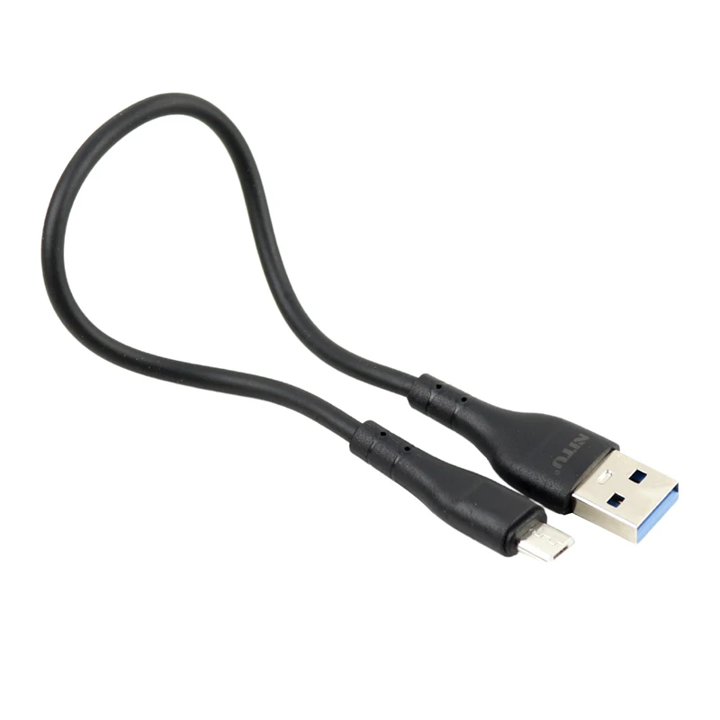 کابل کوتاه میکرو یو اس بی فست شارژ نیتو NC250 طول 25 سانتی متر