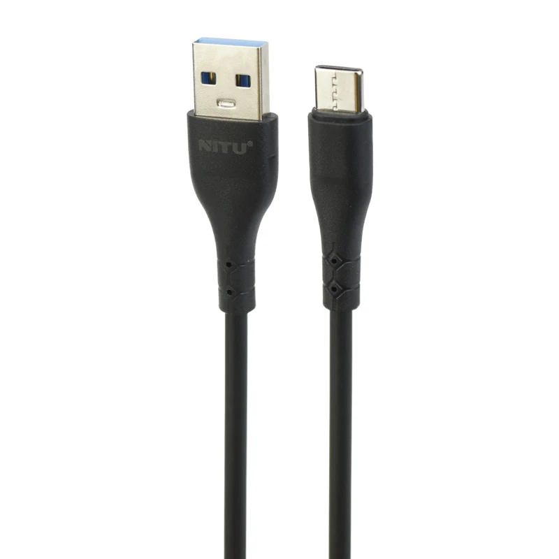 کابل کوتاه تایپ سی فست شارژ نیتو NC251 طول 25 سانتی متر