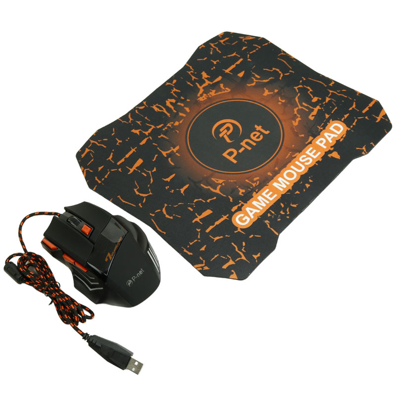 موس گیمینگ P-net GM.15 + پد موس