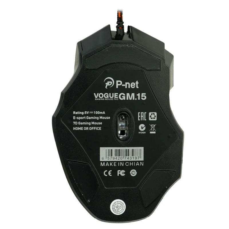 موس گیمینگ P-net GM.15 + پد موس