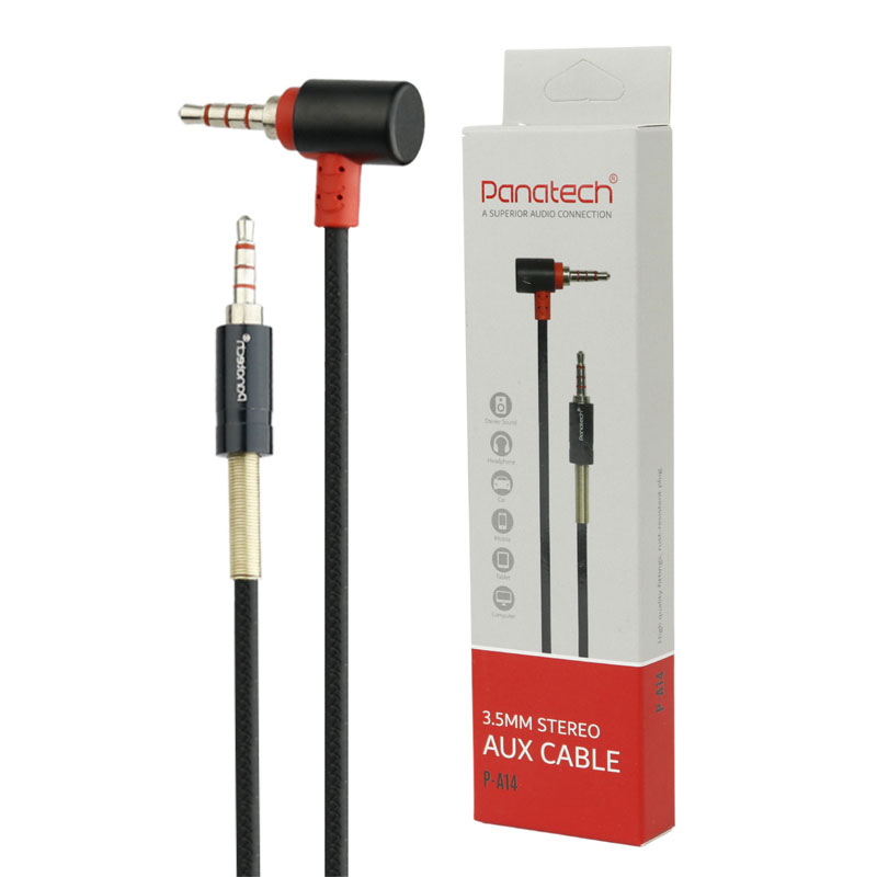کابل Panatech P-A14 AUX 1m یکسر L