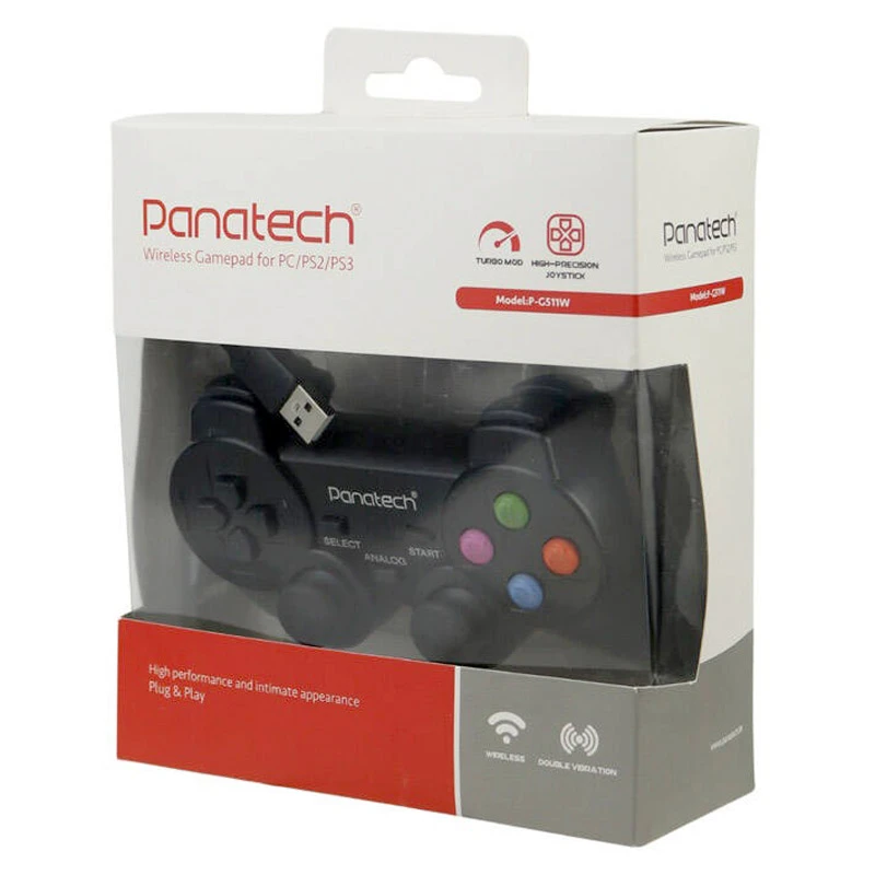 دسته بازی بی سیم 3 کاره پاناتک Panatech P-G511W PC/PS3/PS2