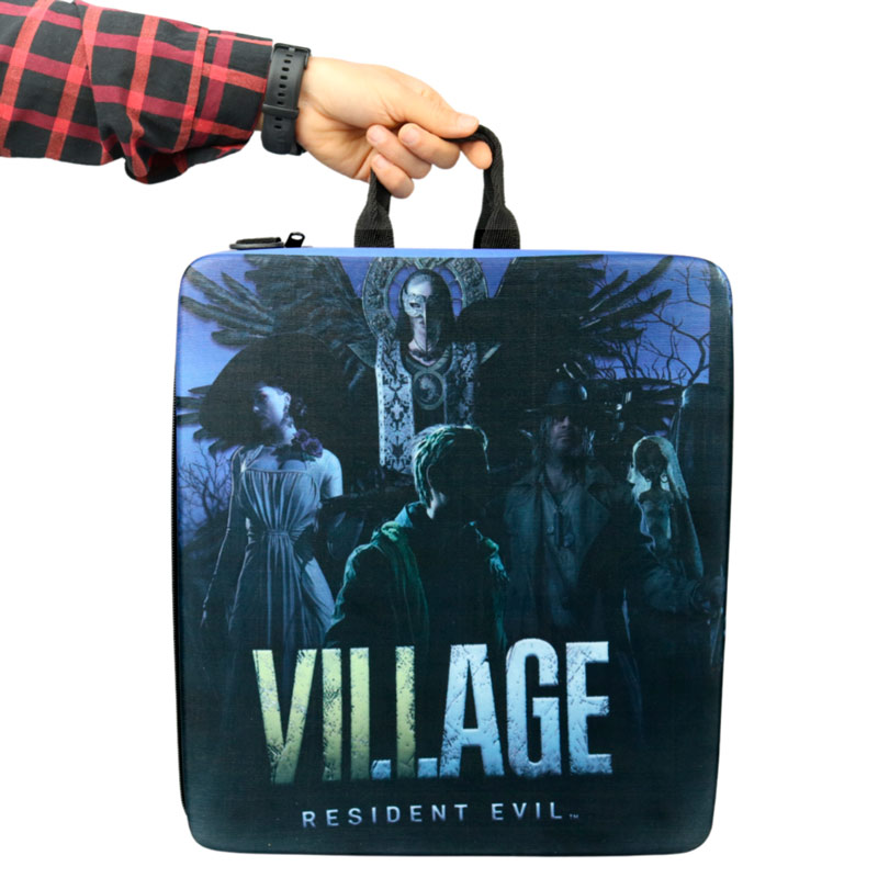 کیف کنسول بازی PS4 طرح Resident Evil Village کد 1