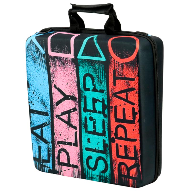 کیف کنسول بازی PS4 طرح Eat Play Sleep Repeat کد 4