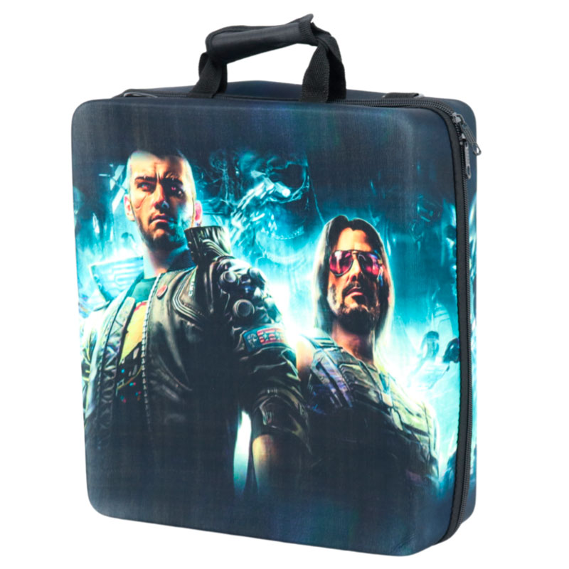 کیف کنسول بازی PS4 طرح Cyberpunk 2077