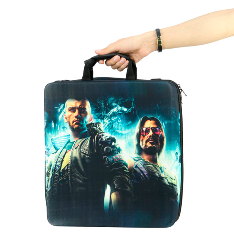 کیف کنسول بازی PS4 طرح Cyberpunk 2077