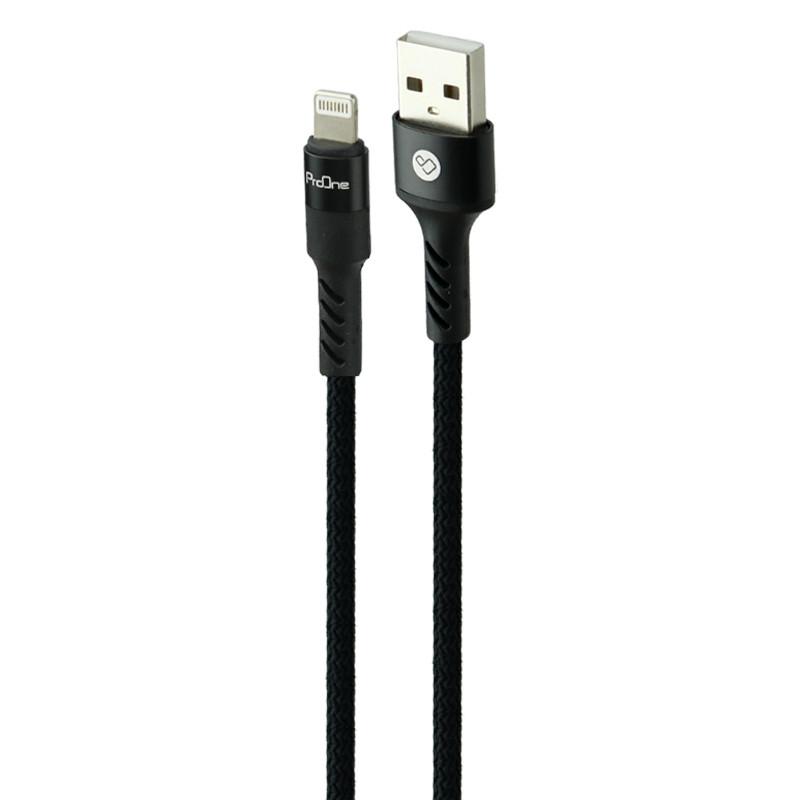 کابل آیفونی فست شارژ ProOne PCC340L 2.4A 1m