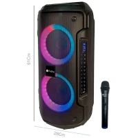 اسپیکر بلوتوثی رم و فلش خور ProOne PSB4930 + میکروفون و ریموت کنترل