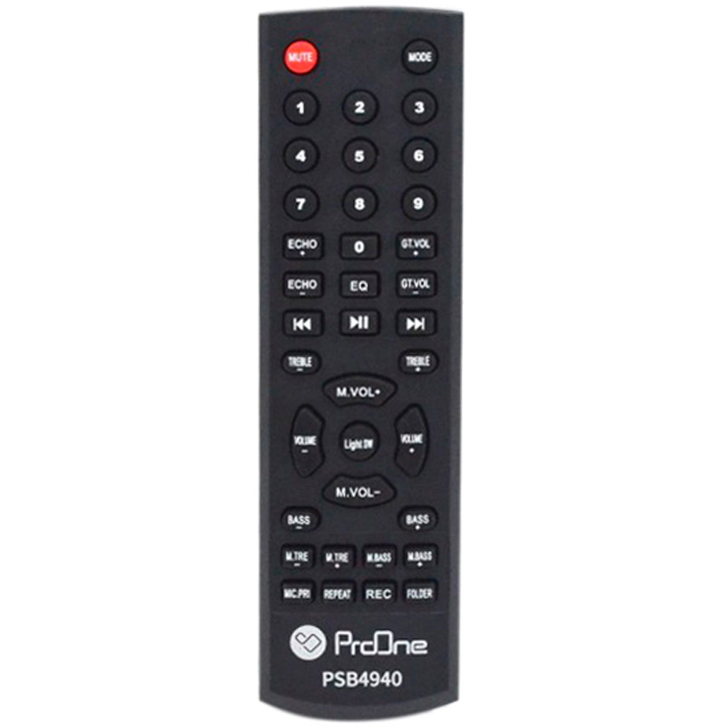 اسپیکر چمدانی بلوتوثی رم و فلش خور ProOne PSB4940 + میکروفون و ریموت کنترل