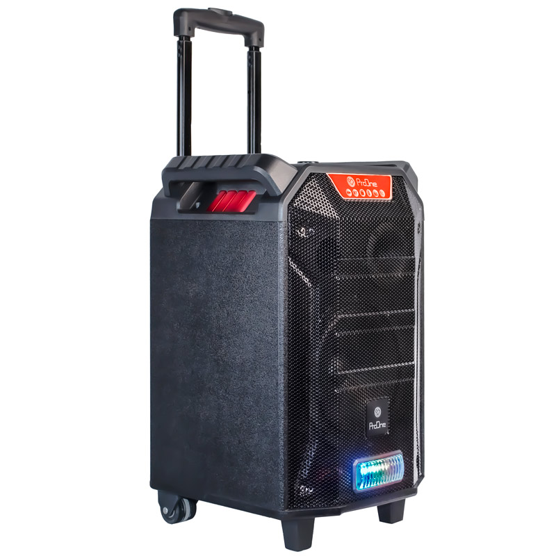 اسپیکر چمدانی بلوتوثی رم و فلش خور ProOne PSB4955 + میکروفون و ریموت کنترل