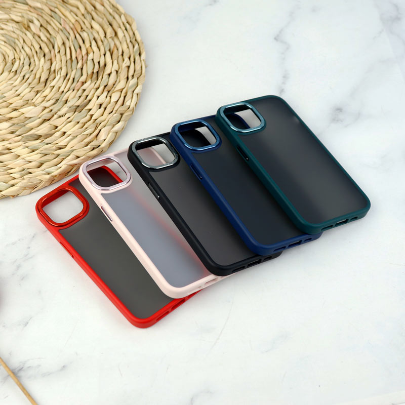 قاب پشت مات Q.Series دور لنز فلزی iPhone 13
