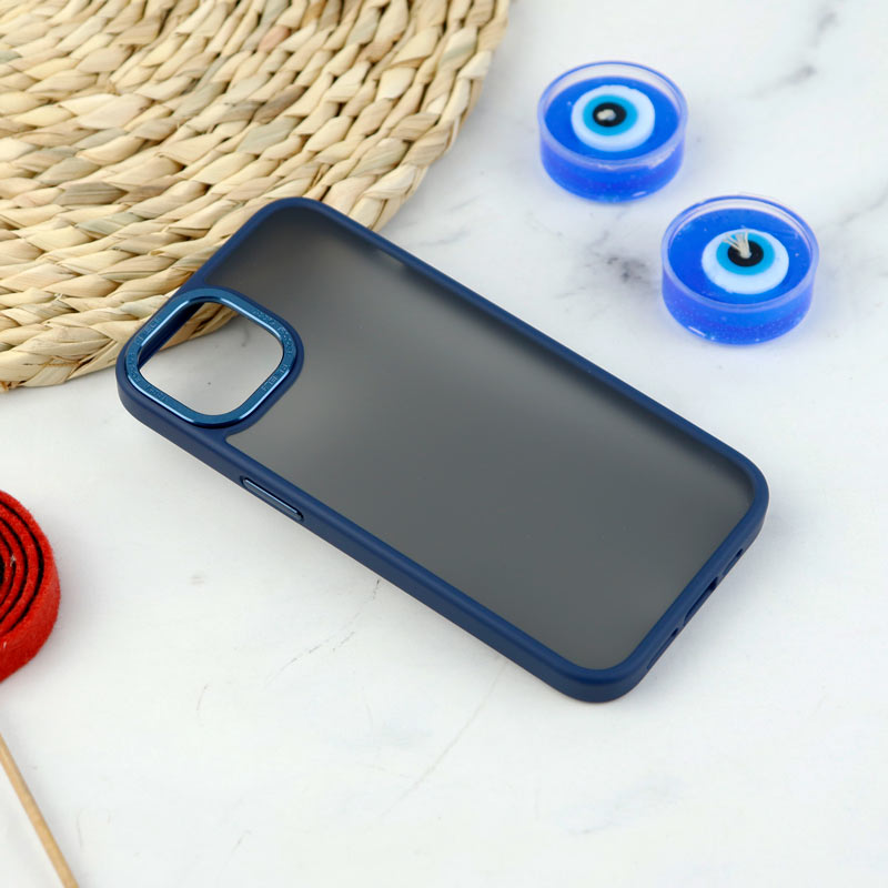 قاب پشت مات Q.Series دور لنز فلزی iPhone 13
