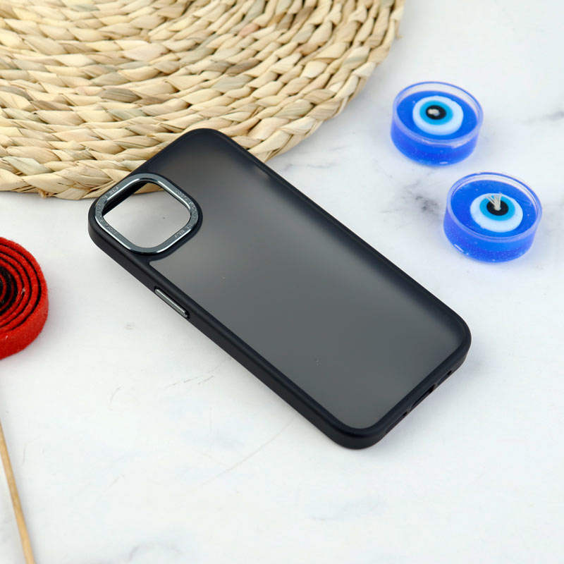 قاب پشت مات Q.Series دور لنز فلزی iPhone 13