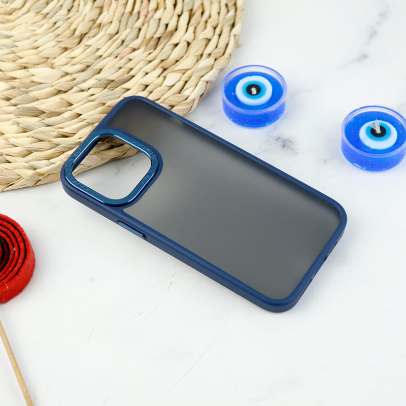 قاب پشت مات Q.Series دور لنز فلزی iPhone 13 Pro