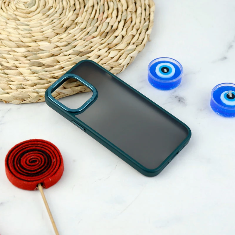 قاب پشت مات Q.Series دور لنز فلزی iPhone 13 Pro