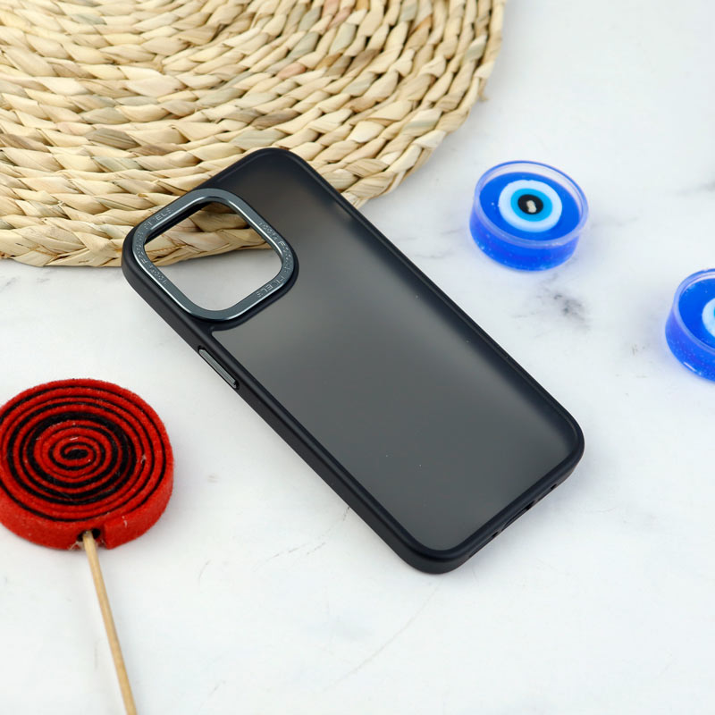 قاب پشت مات Q.Series دور لنز فلزی iPhone 13 Pro