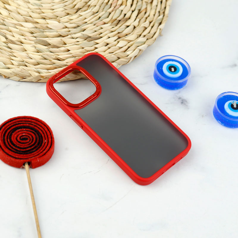 قاب پشت مات Q.Series دور لنز فلزی iPhone 13 Pro