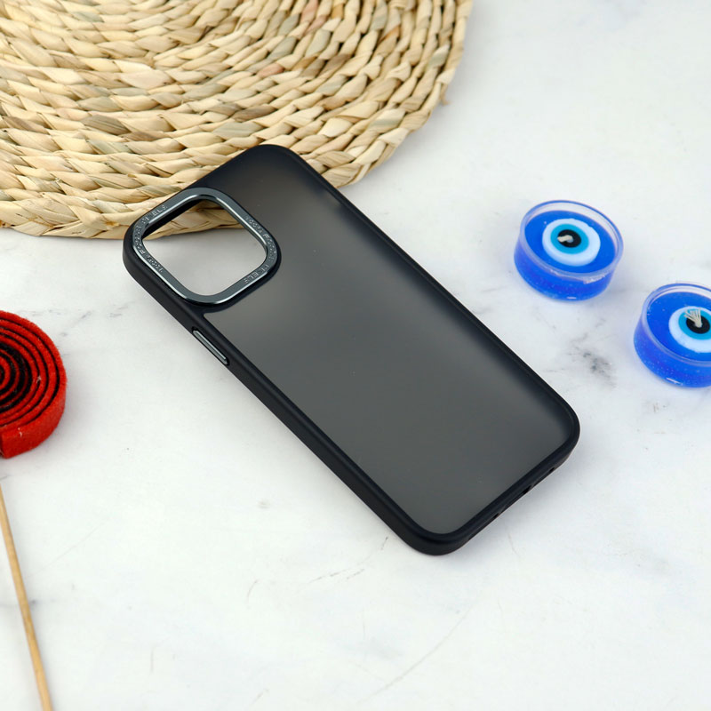 قاب پشت مات Q.Series دور لنز فلزی iPhone 13 Pro Max