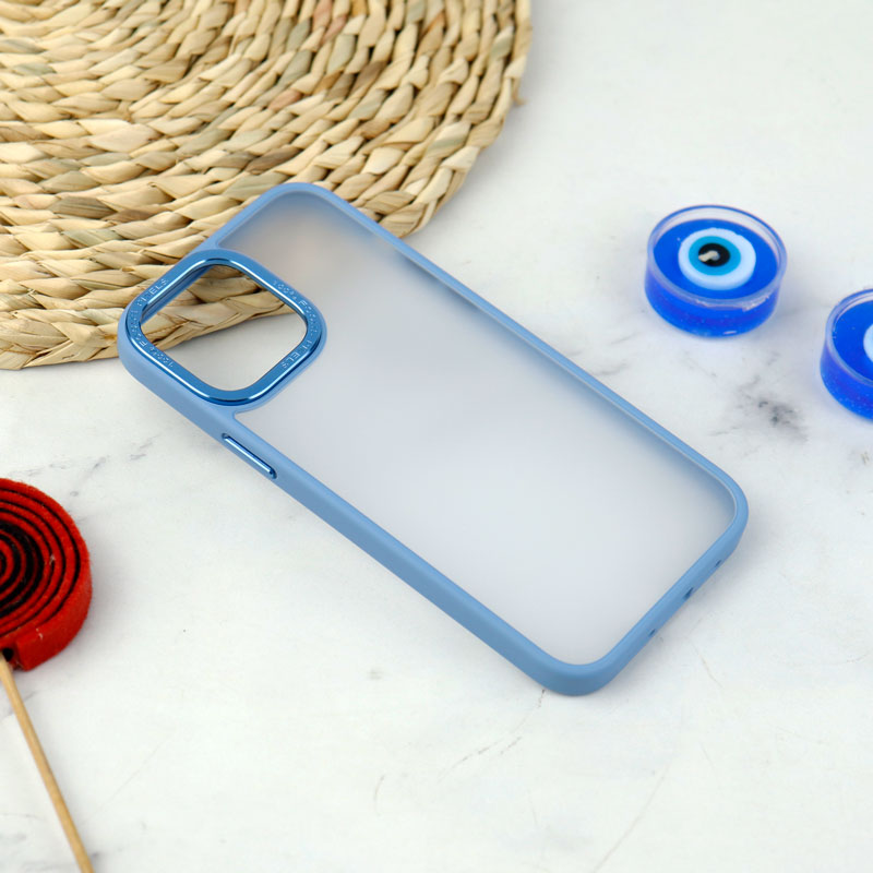قاب پشت مات Q.Series دور لنز فلزی iPhone 13 Pro Max