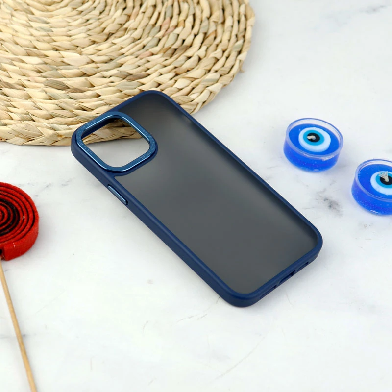قاب پشت مات Q.Series دور لنز فلزی iPhone 13 Pro Max