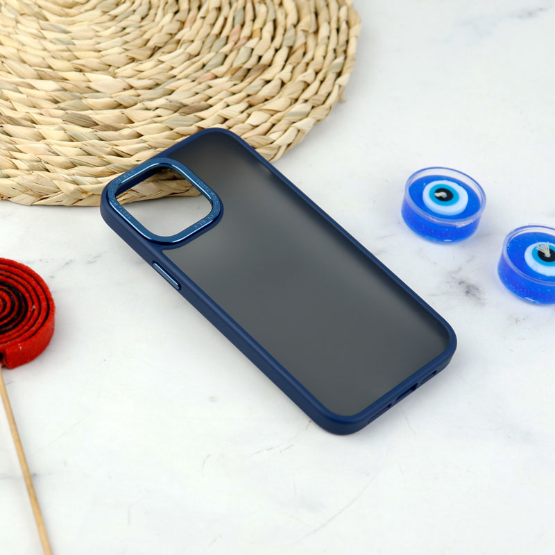 قاب پشت مات Q.Series دور لنز فلزی iPhone 13 Pro Max