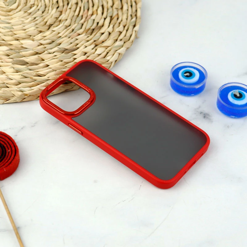 قاب پشت مات Q.Series دور لنز فلزی iPhone 13 Pro Max