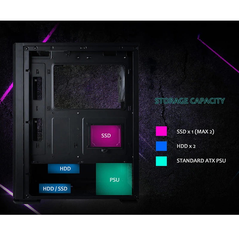 کیس کامپیوتر ریدمکس Raidmax H702