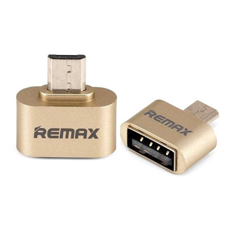 تبدیل Remax MicroUSB OTG بسته 10 عددی فلزی