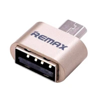 تبدیل Remax MicroUSB OTG بسته 10 عددی فلزی