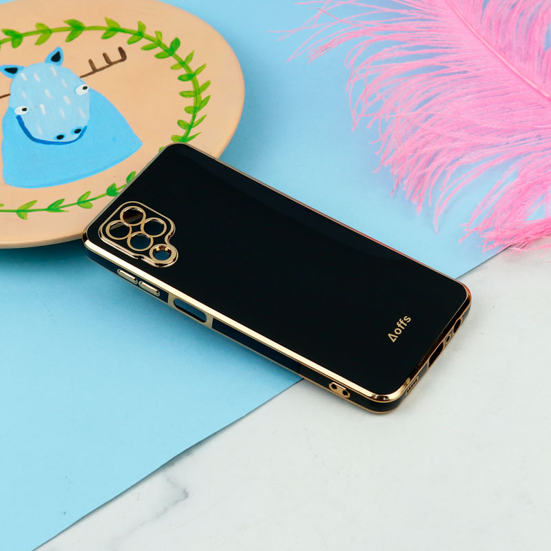 قاب براق My Case محافظ لنزدار Samsung Galaxy A12 کد 2