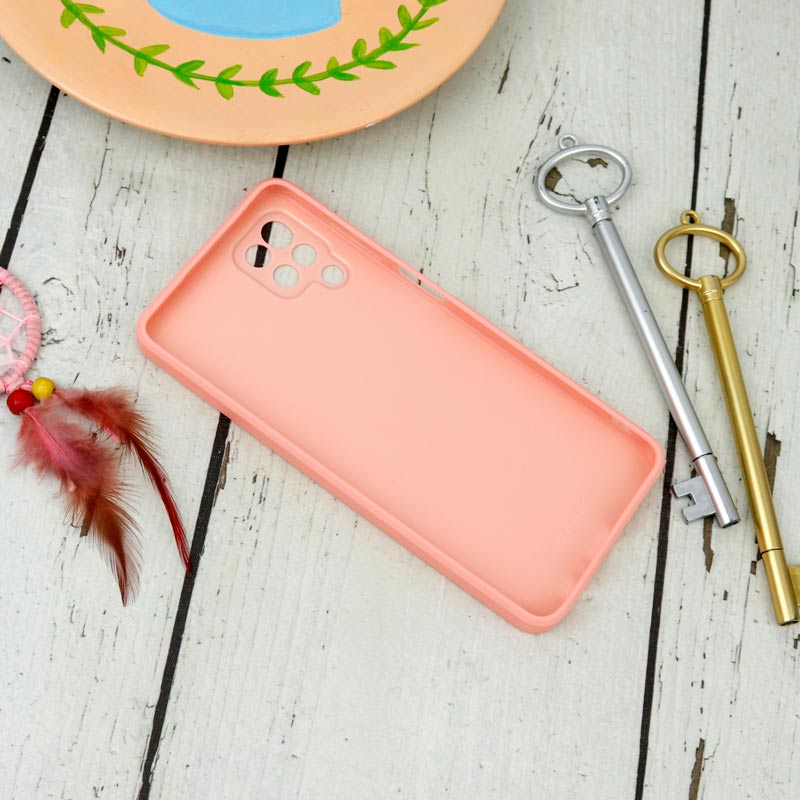 قاب محافظ لنزدار پشت گلسی آبرنگی Samsung Galaxy A12