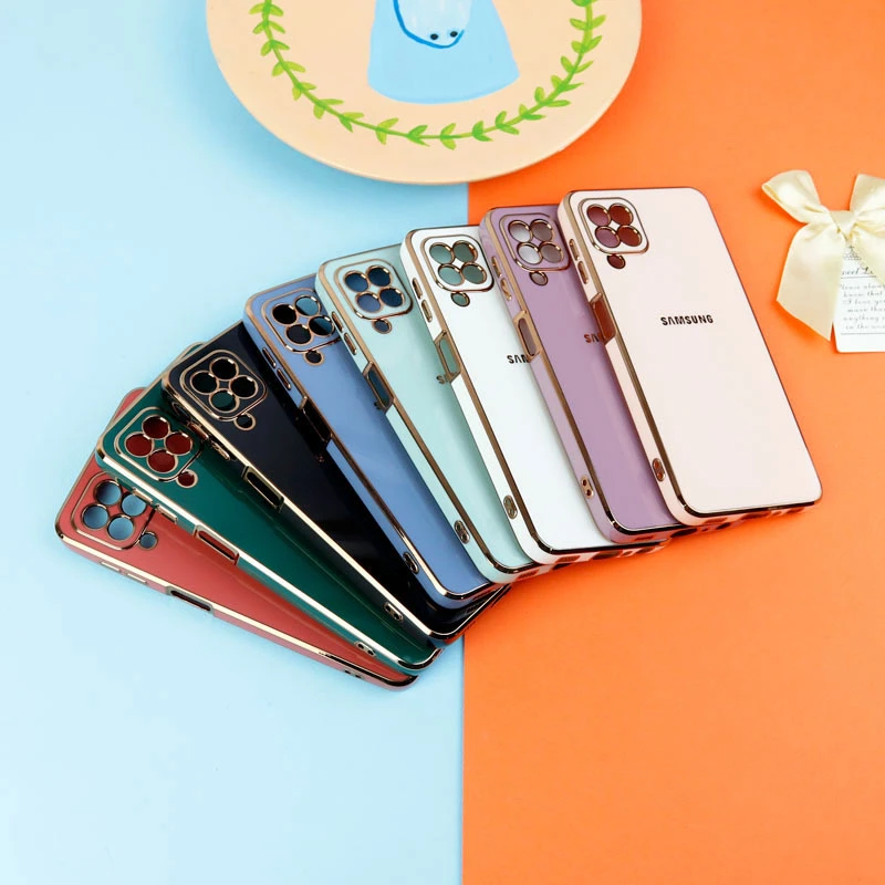 قاب براق My Case محافظ لنزدار Samsung Galaxy A22 4G / M22 / M32 4G