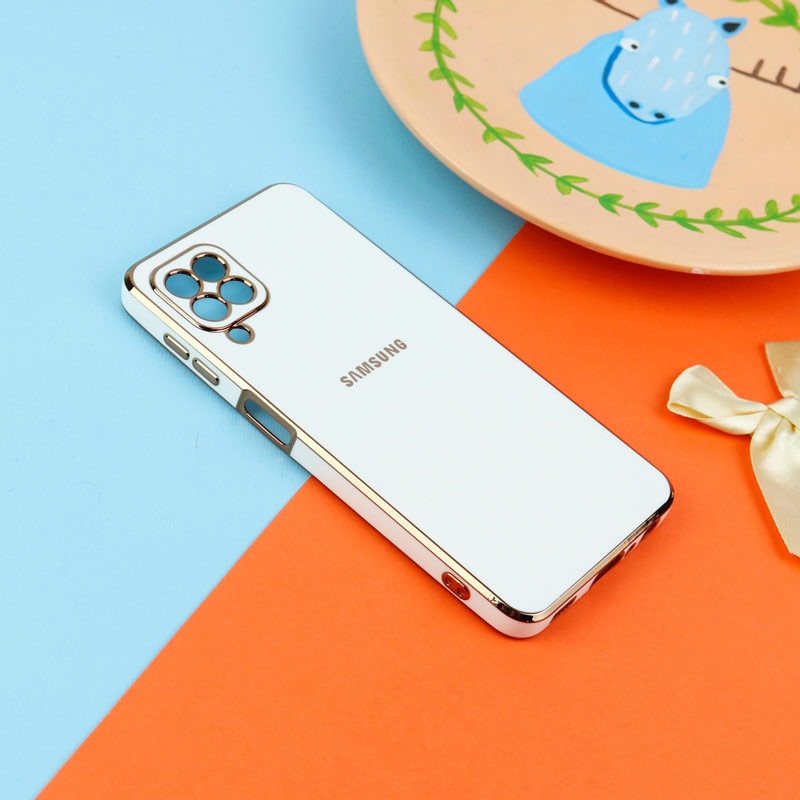 قاب براق My Case محافظ لنزدار Samsung Galaxy A22 4G / M22 / M32 4G
