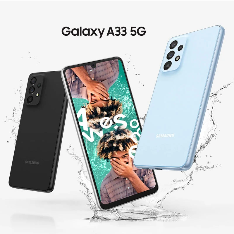 گوشی موبایل سامسونگ Samsung Galaxy A33 5G Dual Sim ظرفیت 128 گیگابایت و رم 6 گیگابایت