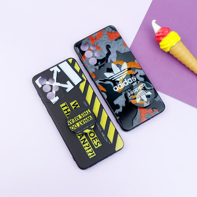 قاب فانتزی طرحدار پسرانه محافظ لنزدار + پاپ سوکت Samsung Galaxy A33 5G سری R