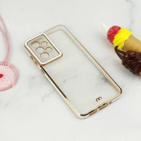 قاب شفاف دور رنگی محافظ لنزدار Samsung Galaxy A33 5G