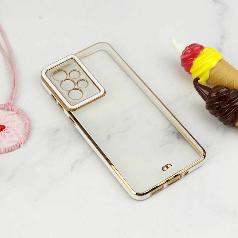 قاب شفاف دور رنگی محافظ لنزدار Samsung Galaxy A33 5G