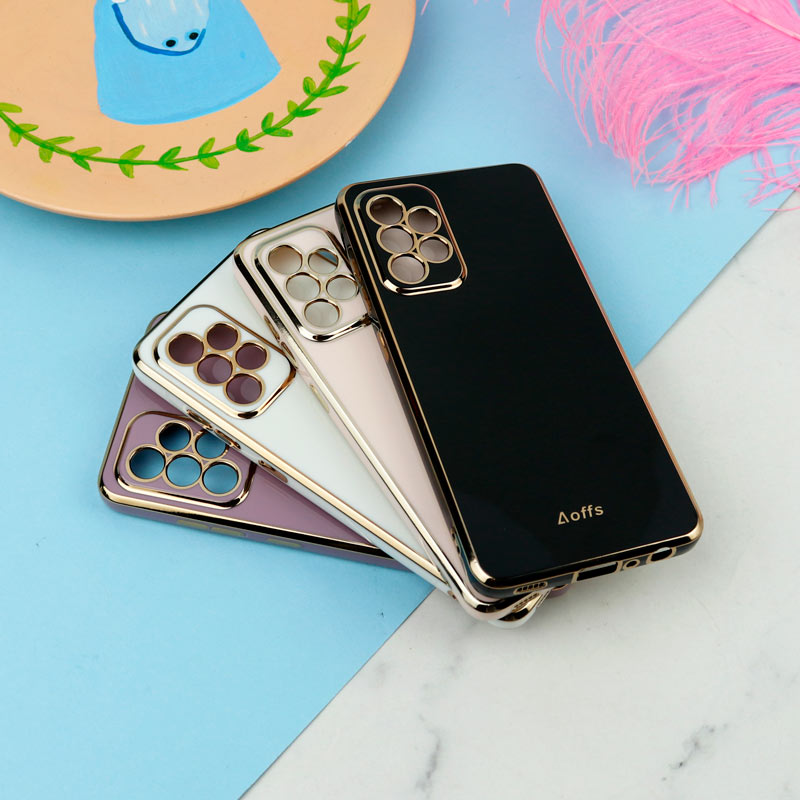 قاب براق My Case محافظ لنزدار Samsung Galaxy A52 / A52s کد 2