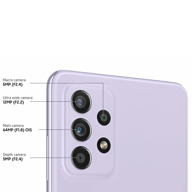گوشی موبایل سامسونگ Samsung Galaxy A52s 5G Dual Sim ظرفیت 128 گیگابایت و رم 6 گیگابایت