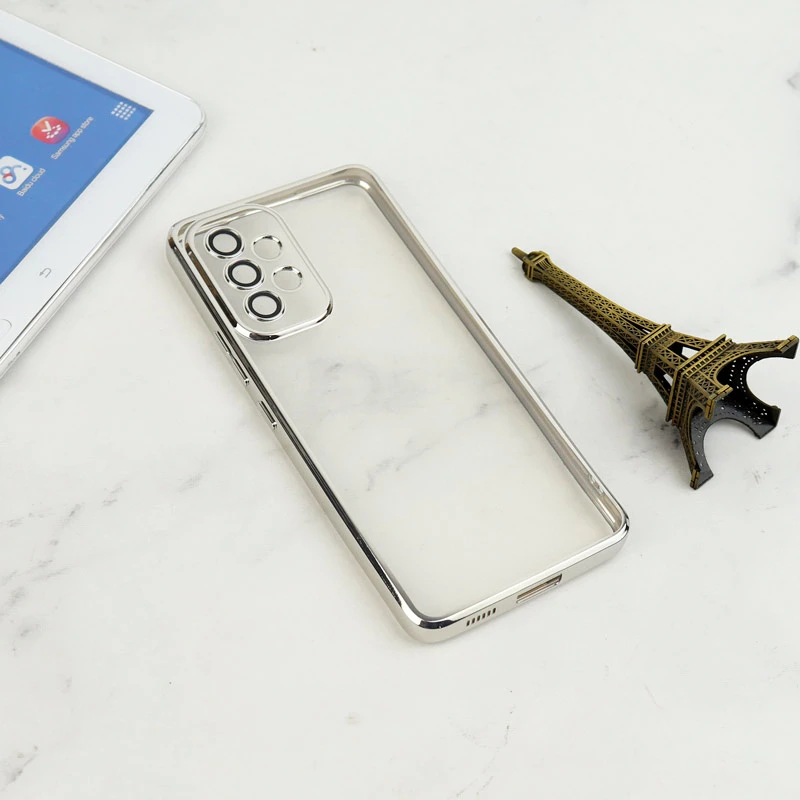قاب شفاف دور رنگی محافظ لنزدار Samsung Galaxy A53 5G