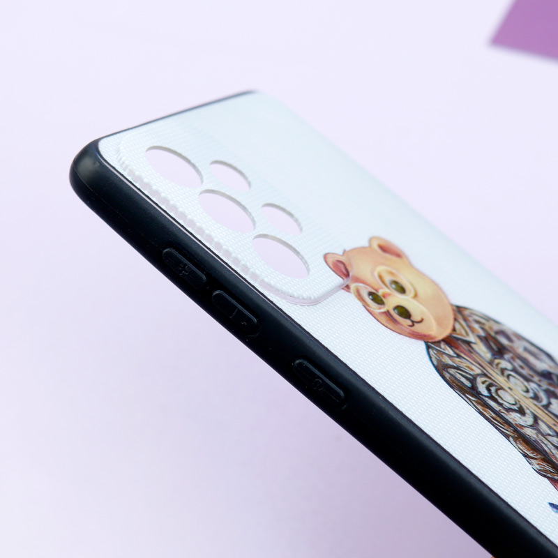 قاب فانتزی طرحدار پسرانه محافظ لنزدار + پاپ سوکت Samsung Galaxy A73 سری R
