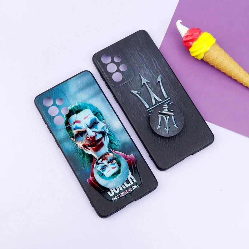 قاب فانتزی طرحدار پسرانه محافظ لنزدار + پاپ سوکت Samsung Galaxy A73 سری R