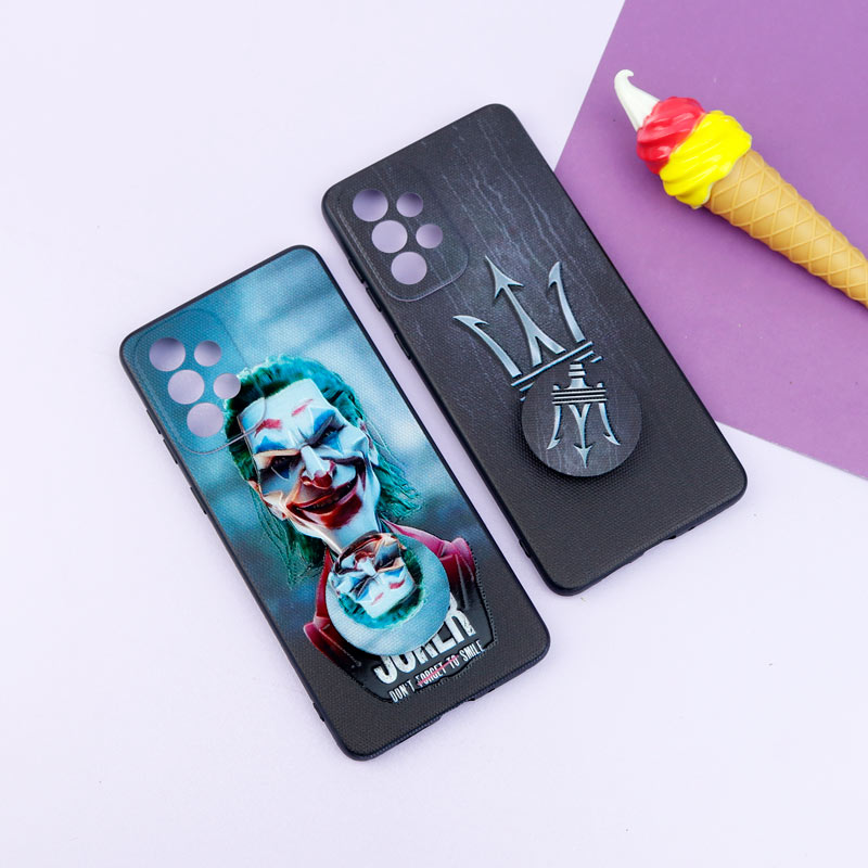 قاب فانتزی طرحدار پسرانه محافظ لنزدار + پاپ سوکت Samsung Galaxy A73 سری R