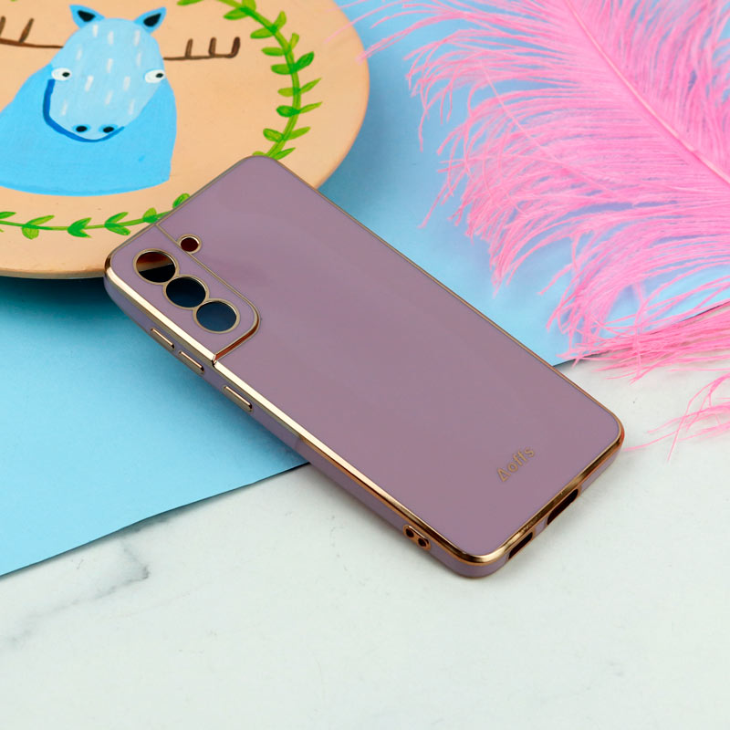 قاب براق My Case محافظ لنزدار Samsung Galaxy S21 FE 5G کد 2