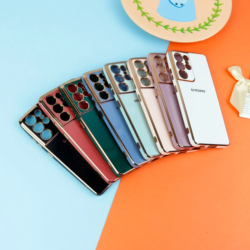 قاب براق My Case محافظ لنزدار Samsung Galaxy S21 Ultra