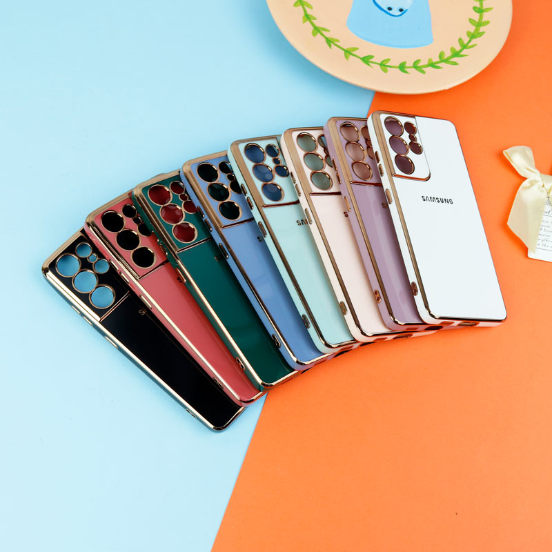 قاب براق My Case محافظ لنزدار Samsung Galaxy S21 Ultra